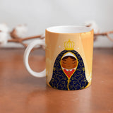 collection of beautiful ceramic sublimation children's mugs with Catholic prints to remind us of our faith and to encourage us to pray daily. Dishwasher proof.