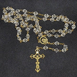 beautiful handmade Catholic Rosary by the Village Artist