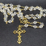 beautiful handmade Catholic Rosary by the Village Artist