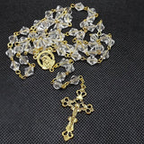 beautiful handmade Catholic Rosary by the Village Artist