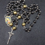 Our Lady of Guadalupe and Saint Pope John Paul II Papal Cross