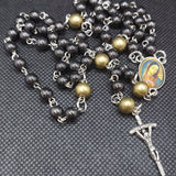 Our Lady of Guadalupe and Saint Pope John Paul II Papal Cross