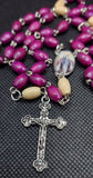 Our Lady of Immaculate Conception and Medjugorje Rosary, The Village Artist, Kim Williams Rosary Designs