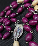 Our Lady of Immaculate Conception and Medjugorje Rosary, The Village Artist, Kim Williams Rosary Designs