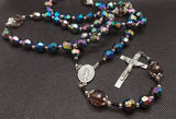 Our Lady of Graces Miraculous Heirloom Rosary. Kim Williams Rosaries. The Village Artist.