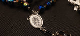 Our Lady of Graces Miraculous Heirloom Rosary. Kim Williams Rosaries. The Village Artist.