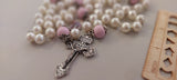 Ivory Pearl Immaculate Conception Pardon Wedding Rosary
