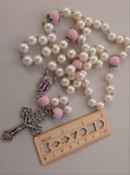 Ivory Pearl Immaculate Conception Pardon Wedding Rosary