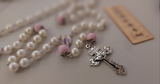 Ivory Pearl Immaculate Conception Pardon Wedding Rosary