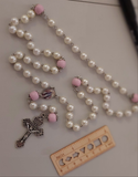Ivory Pearl Immaculate Conception Pardon Wedding Rosary