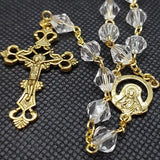beautiful handmade Catholic Rosary by the Village Artist