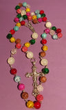 Heirloom stainglass Rosary