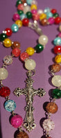 Heirloom stainglass Rosary