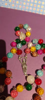 Heirloom stainglass Rosary