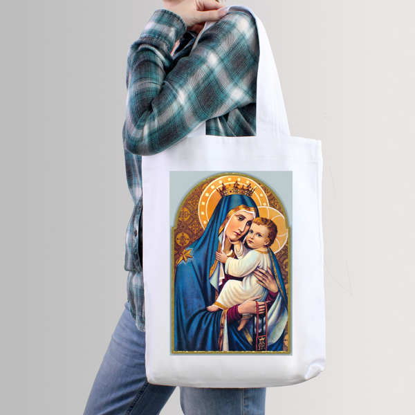 Madonna and Child tote bag