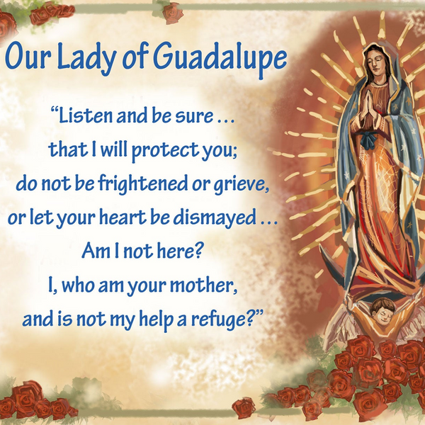 Our Lady of Guadalupe coaster