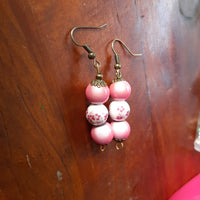 Dancing Pink Flamingo Earrings