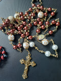 Holy Family - extra long Family Wall Rosary RWA